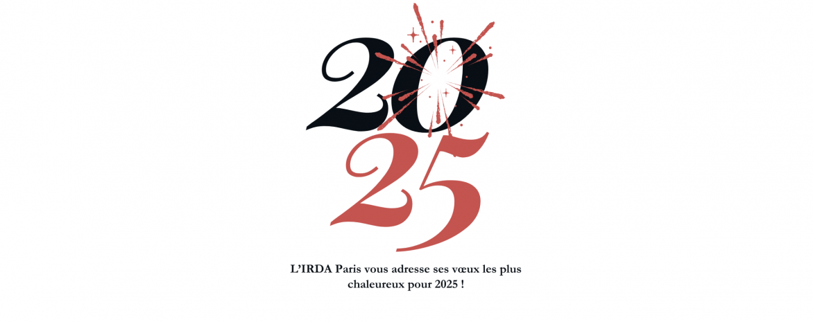 Meilleurs voeux IRDA 2025