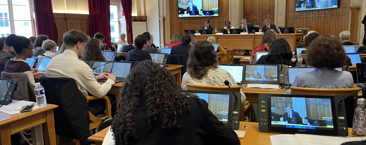 Salle des Conseils lors du colloque annuel de l'IRDA